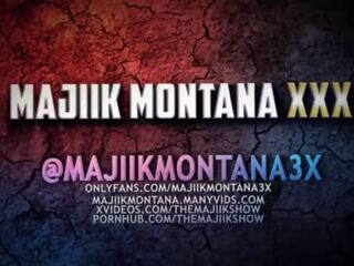 Majiik montana feeds मिल्फ mandie maytag कठिन ब्लॅक पीटर पूर्वावलोकन