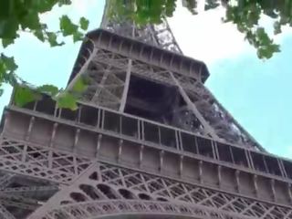 Eiffel tower екстремальна публічний ххх кліп трійця в париж france
